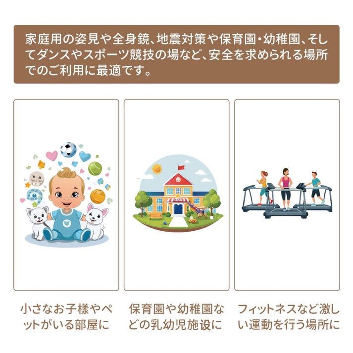 軽壁掛け鏡160x80cm銀 【公式通販】