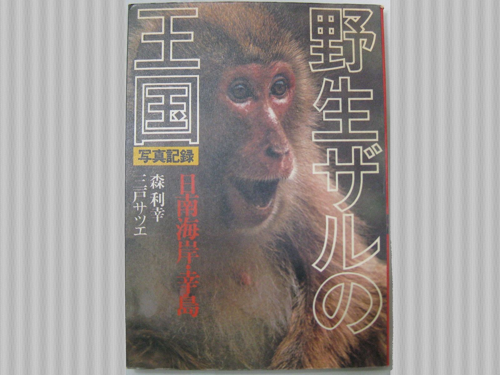 野生ザルの王国―写真記録 日南海岸 幸島 1976年