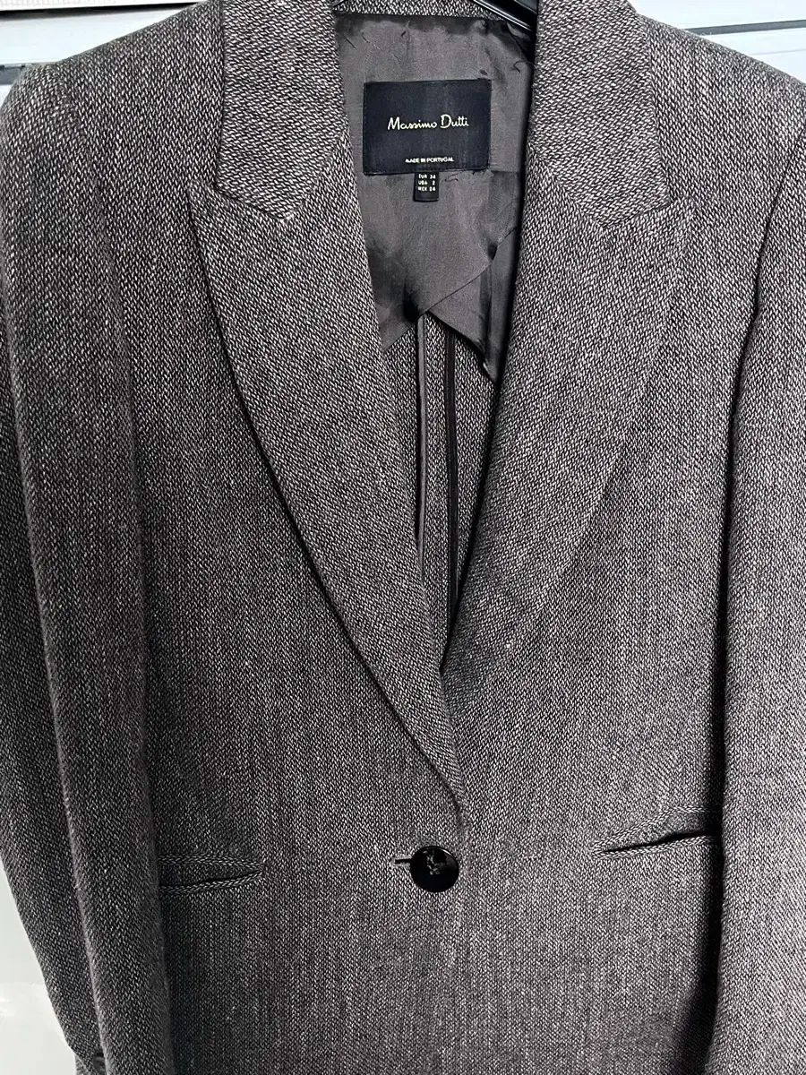【Massimo dutti】ウール混紡ジャケット Wool blend suit blazer · Blue · Dressy | Massimo Dutti