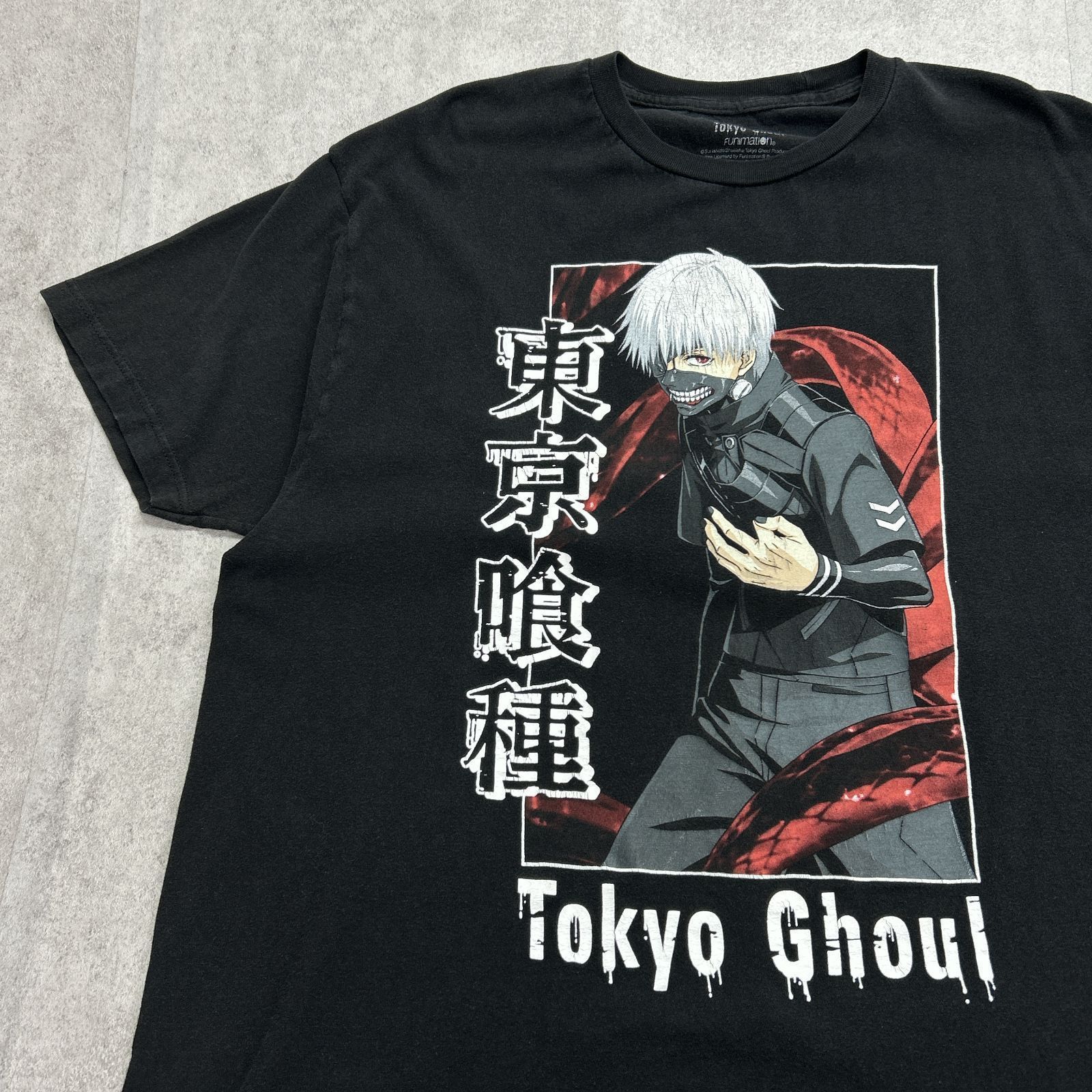 東京喰種 トーキョーグール 金木研 キャラクター トップス 半袖Tシャツ 