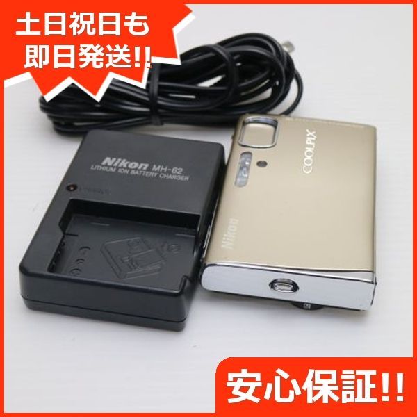 COOLPIX S52 ベージュゴールド Nikon デジカメ デジタルカメラ 本体 土日祝発送OK 04000