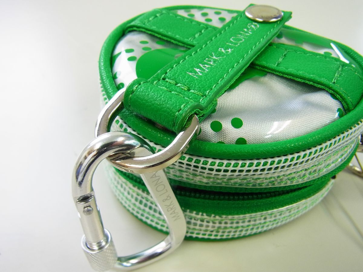 正規☆MARK&LONA マーク＆ロナ☆Hive Pouch スカルカモクリアボール