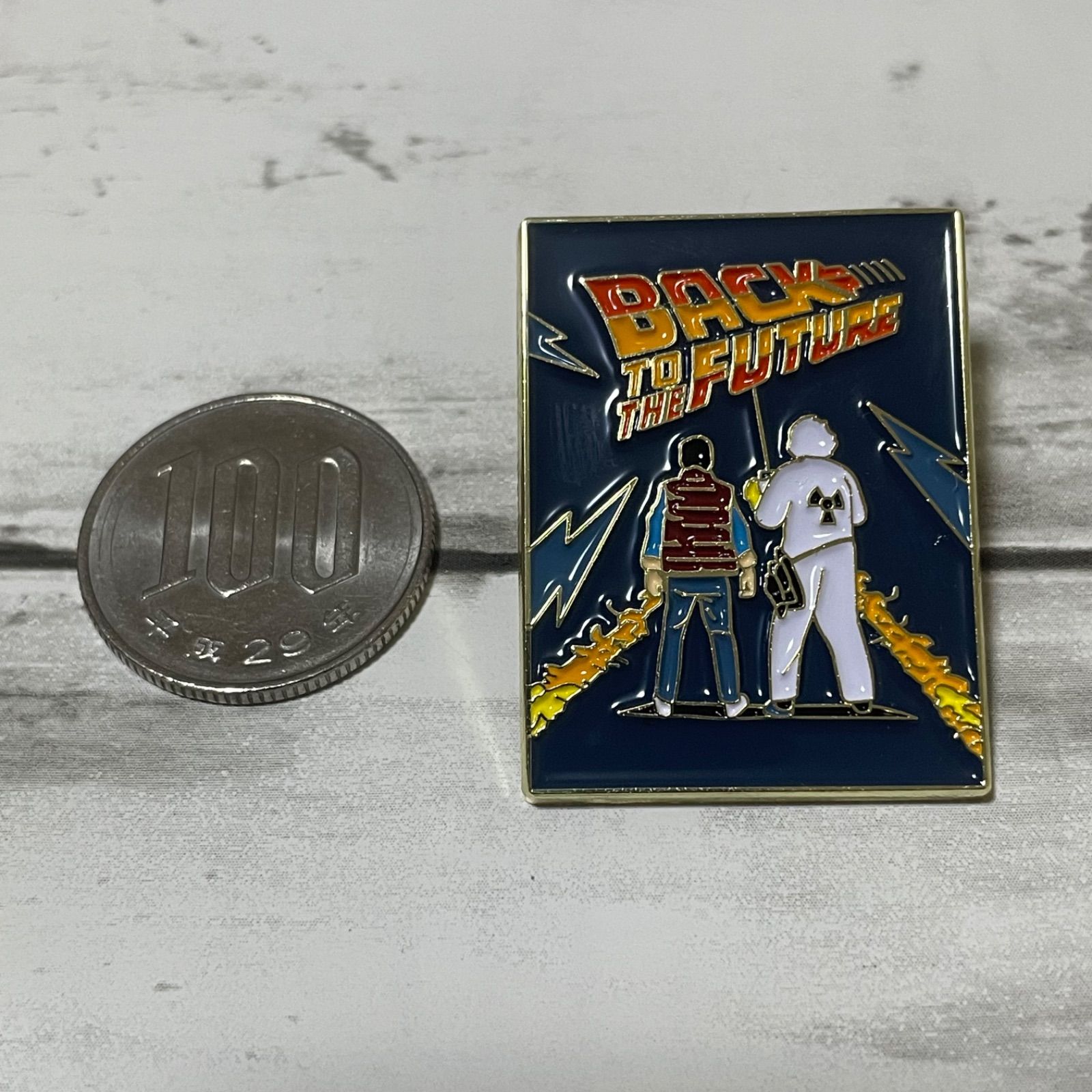 001 ピンバッジ バックトゥザフューチャー ピンズ 映画 ヴィンテージ