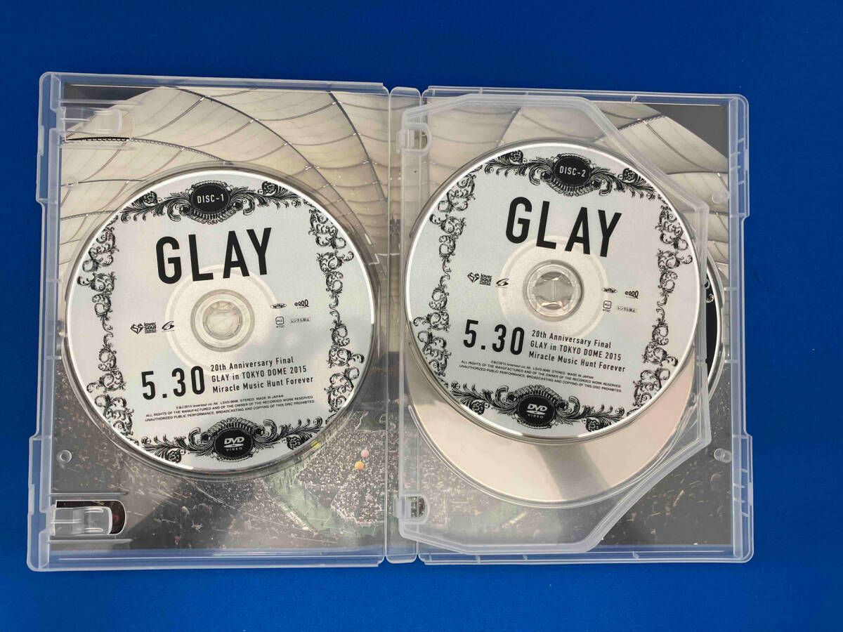 (未使用･未開封品)20th Anniversary Final GLAY in TOKYO DOME 2015 Miracle Music Hunt Forever[DVD-STANDARD EDITION-(DAY1)] BLU-RAY/DVD｜GLAY公式サイト