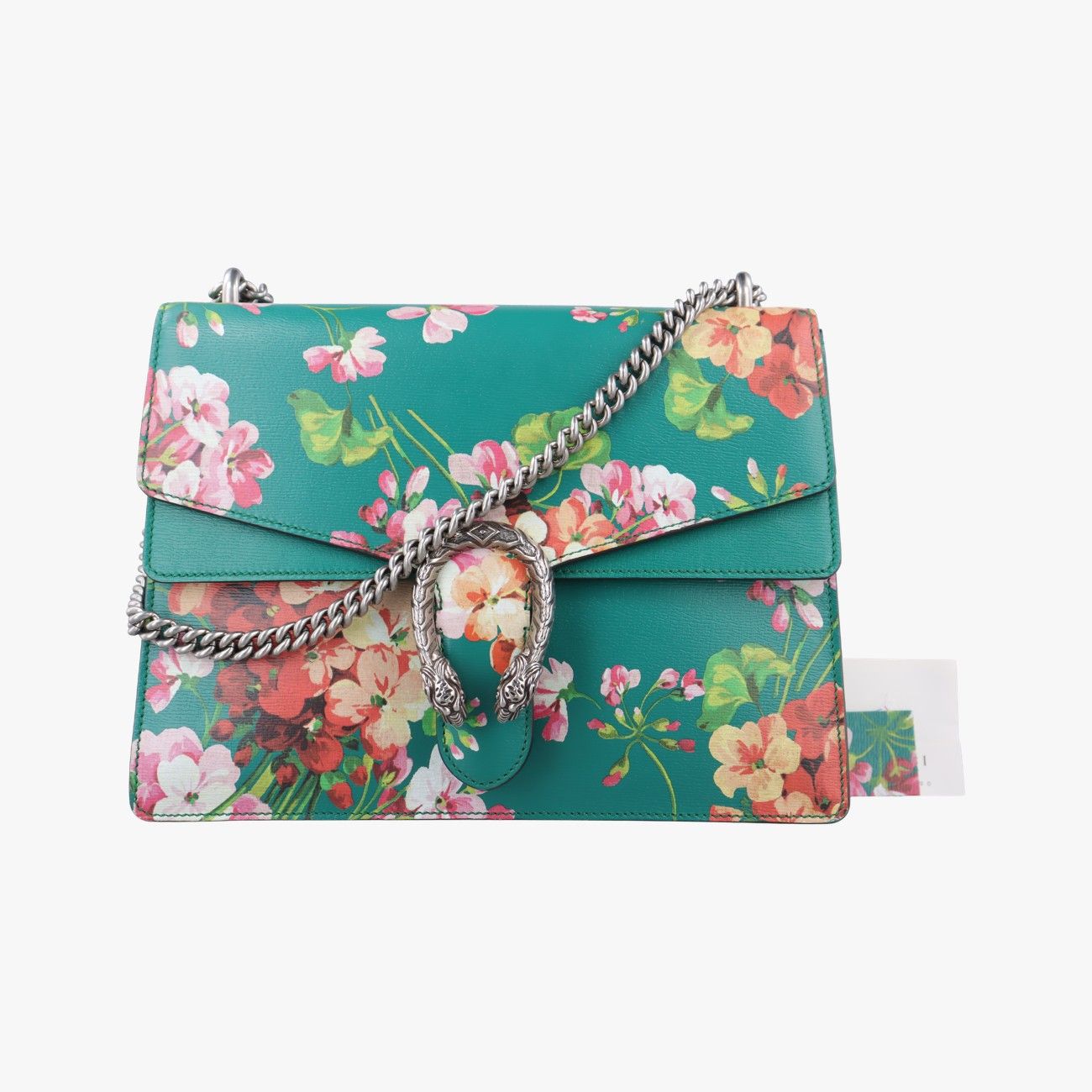 グッチ GUCCI ディオニュソス チェーン コインケース レザー グリーン GUCCI/グッチ】 ディオニュソス チェーンウォレット 574930 財布