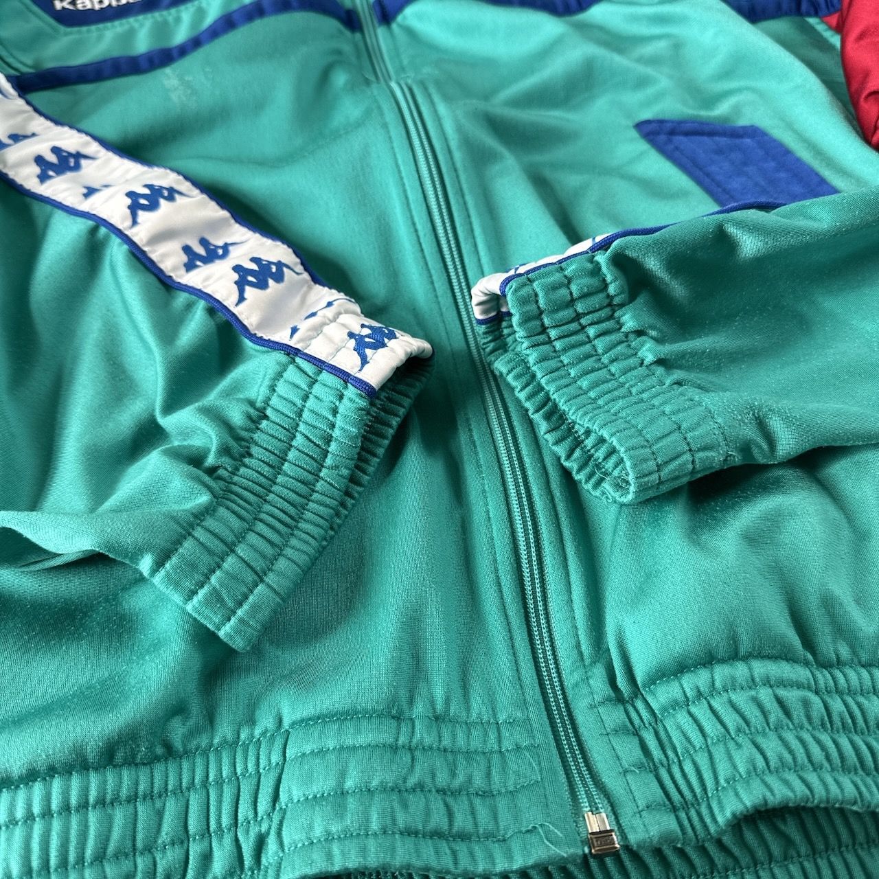 90s Kappa カッパ 良配色 トラックジャケット ジャージ XLサイズ 古着 