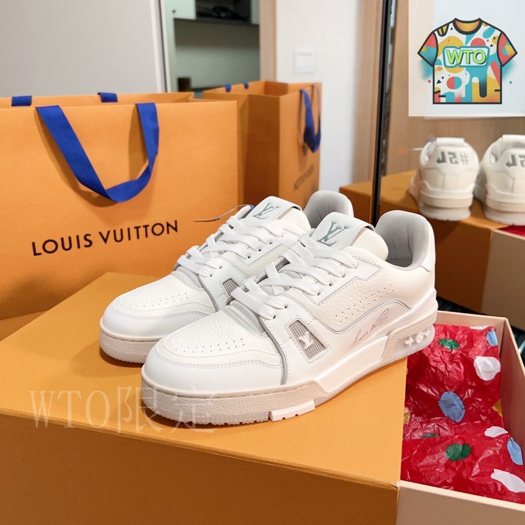 エレガントな足元◆2色【LOUIS VUITTON】スニーカー LV Trainer LV Trainer Sneaker - Shoes | Louis Vuitton India
