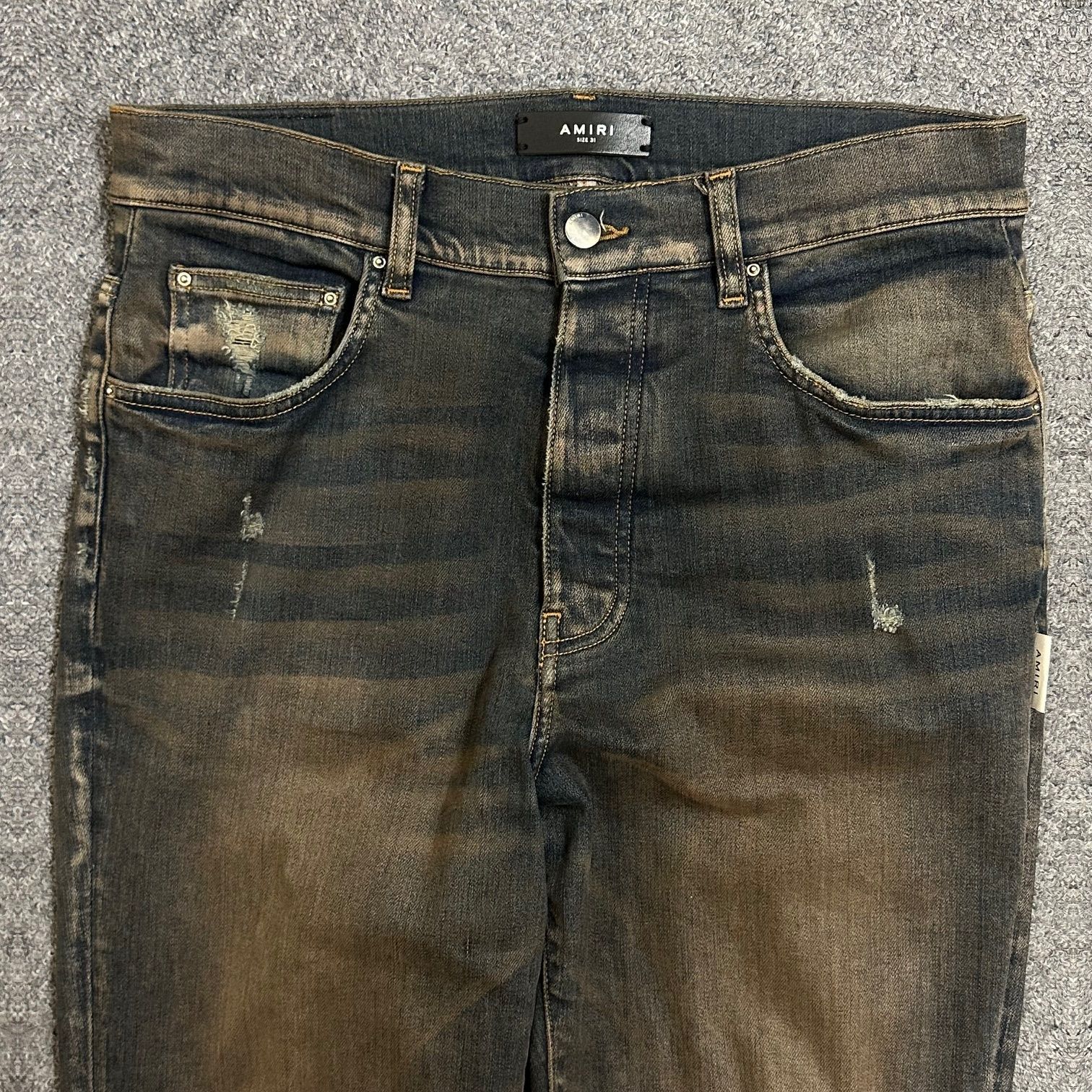 AMIRI(アミリ)☆STACKED FLARE JEAN☆ブルー系 (AMIRI/デニム