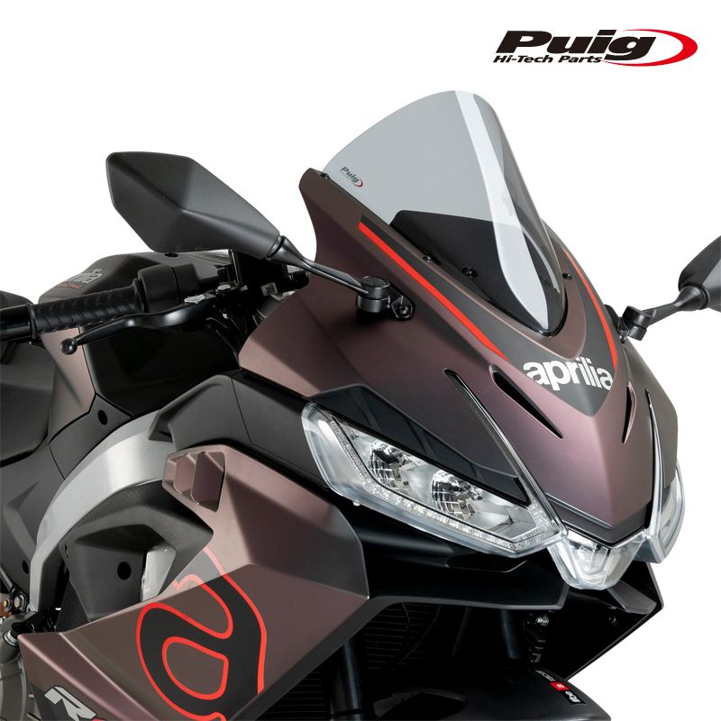 Puig 22274H R-RACER SCREEN SMOKE APRILIA RS 457 24-25 プーチ レーシング スクリーン