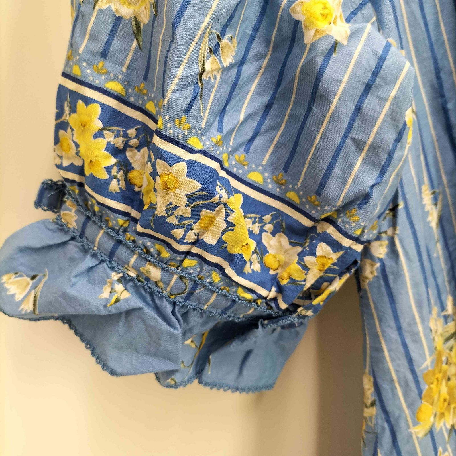 ピンクハウス PINK HOUSE 24SS スイセンプリントミディワンピース  