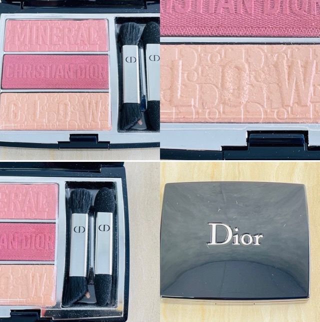 ほぼ新品 Dior サンク クルール クチュール 779 リビエラ (アイシャドウ) トリオ ブリック パレット (アイシャドウ) 833  Christian Dior クリスチャンディオール 2点セット フランス イタリア/53417