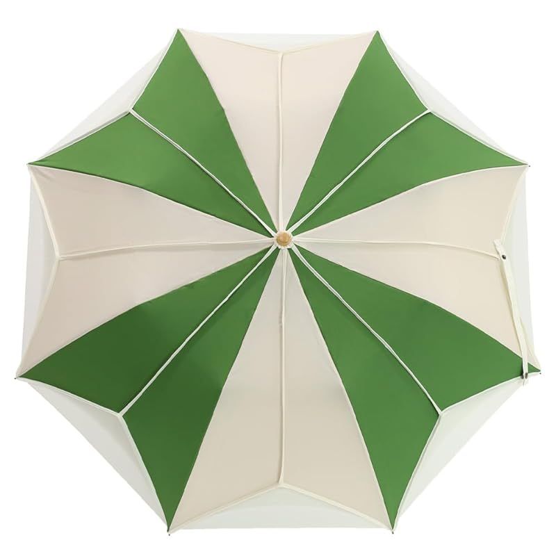 シノワズリーモダン 日傘 1級遮光 逃熱 遮熱 かわず張り 特殊2重張り製法 推し 大判 トリコ パイピング 女性用日傘 折りたたみ 日傘 グリーン×ベージュ