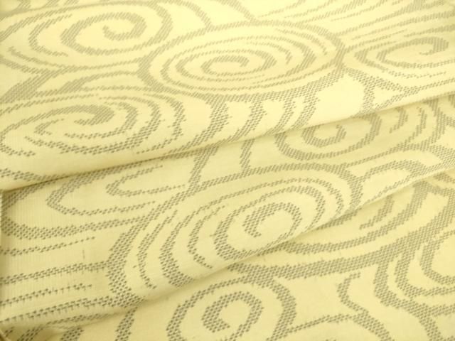 平和屋着物▽本場大島紬　単衣　9マルキ　流水文　正絹　逸品　DAAS0706az 平和屋着物▽本場大島紬 単衣 9マルキ 流水文 正絹 逸品 DAAS0706az