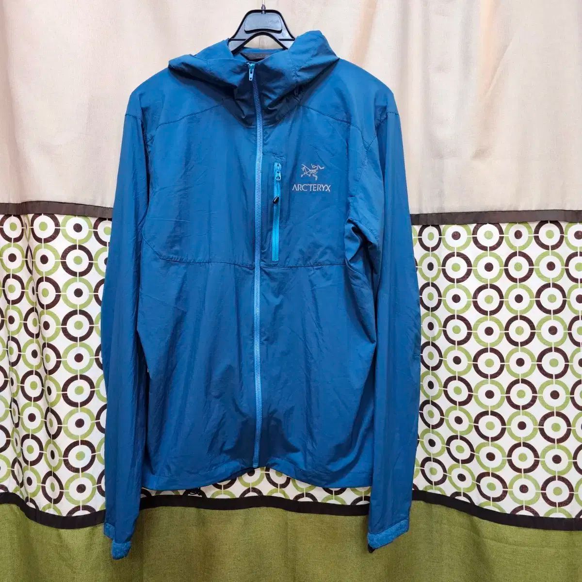 ARC'TERYX(アークテリクス) フード ウィンドブレーカー ブルー L