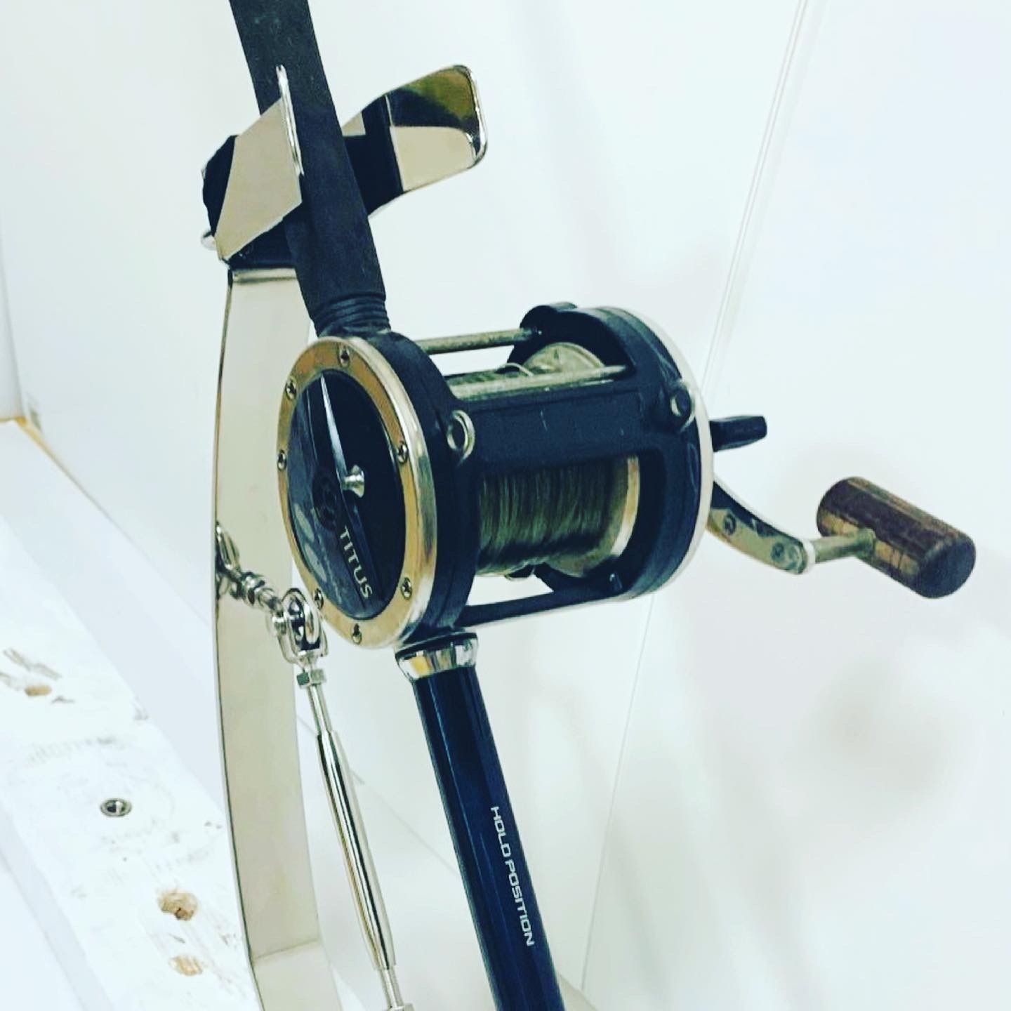 釣竿用 板バネ 小型 竿受け ピトン 自動離脱機能付 石鯛 GT クエ