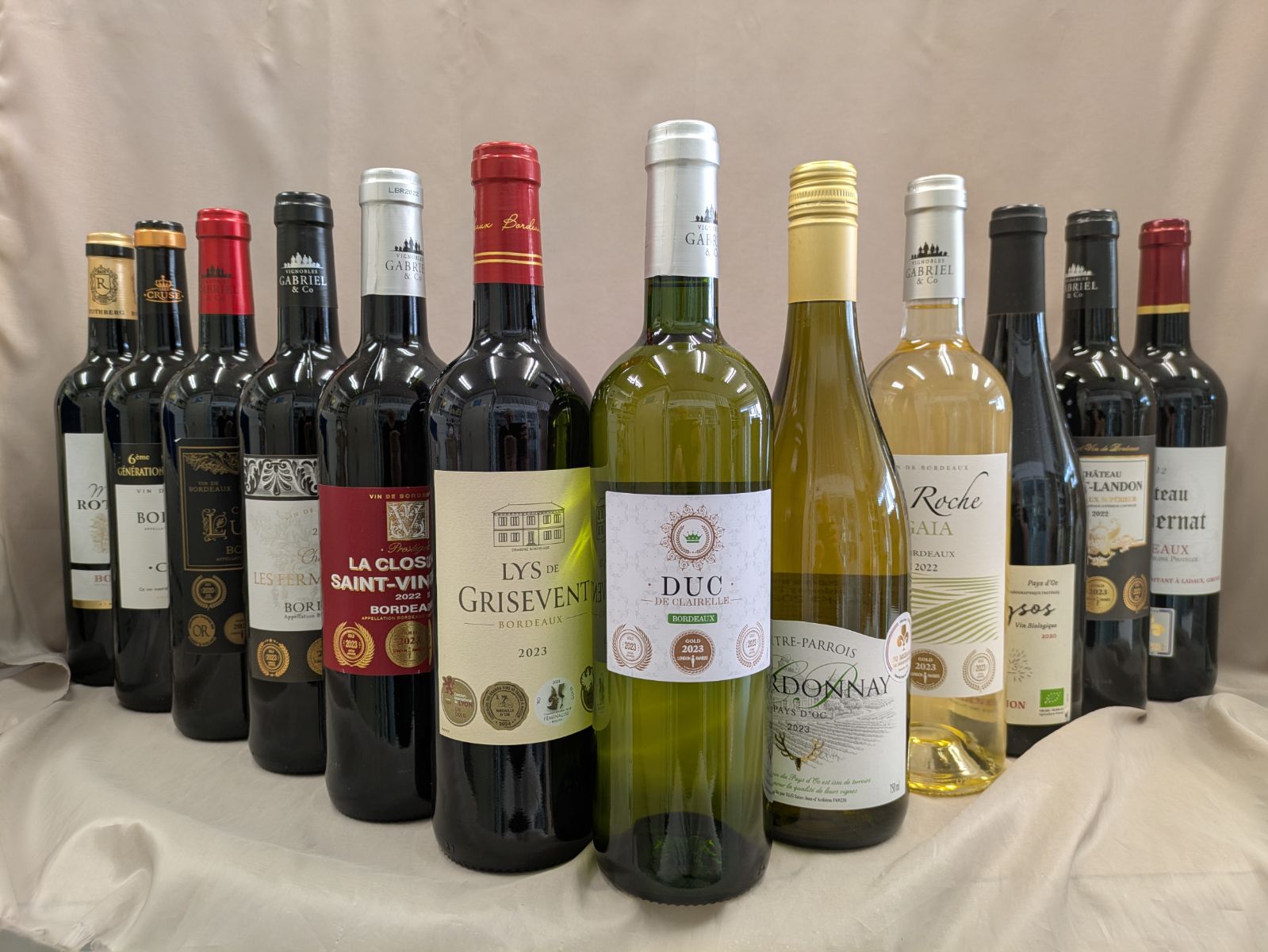 フランス金賞受賞　赤白12本セット　750ml フランス金賞受賞 赤白12本セット 750ml 送料無料!!「20冠!!フランス