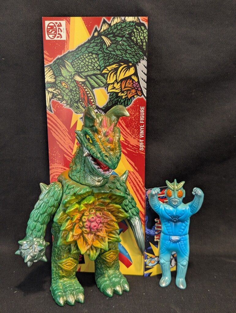 JSMソフビ 毒ガス怪鳥 メルバ & サンダーナイト 1期 未開封 ソフビ JSMソフビ 毒ガス怪鳥 メルバ & サンダーナイト 1期 未開封 ソフビ JSM