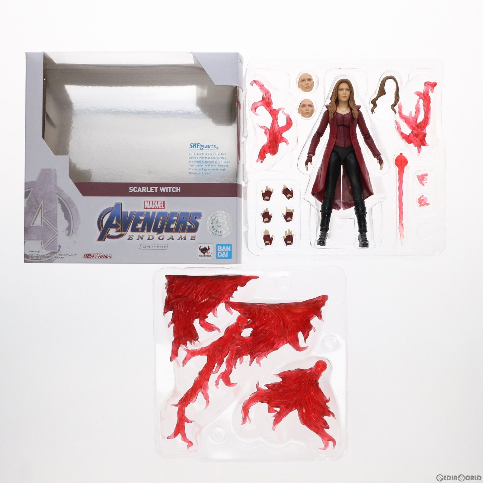 魂ウェブ商店限定 S.H.Figuarts(フィギュアーツ) スカーレット・ウィッチ アベンジャーズ/エンドゲーム 完成品 可動フィギュア バンダイスピリッツ