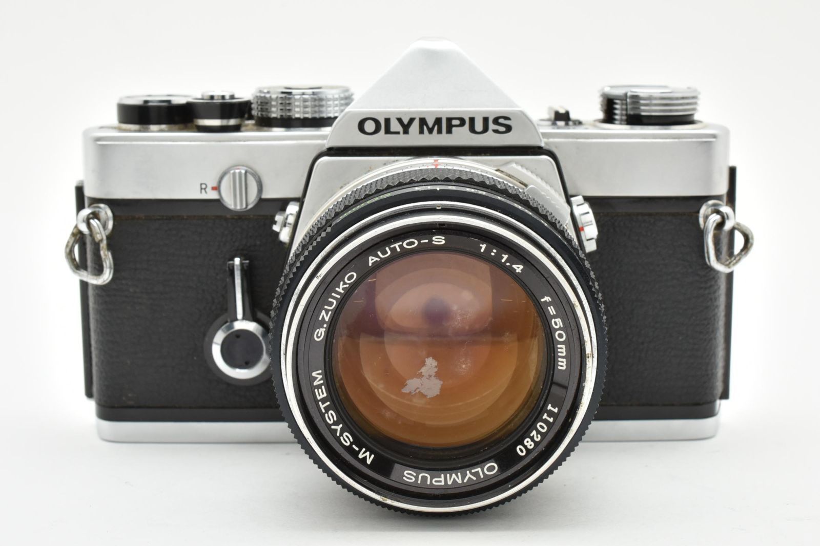 Olympus／オリンパス OM-1 シルバー ボディ + G.Zuiko Auto-S