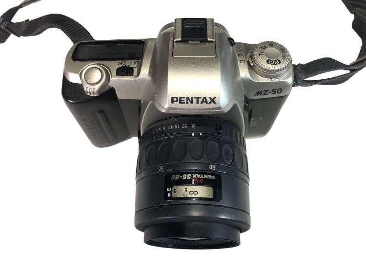 【定形外郵便】PENTAX ペンタックス MZ-50 コンパクトフィルムカメラ SMC PENTAX-F 1:4-5.6 35-80mm 広角レンズ AF MF ※ジャンク品 現状品 当時物