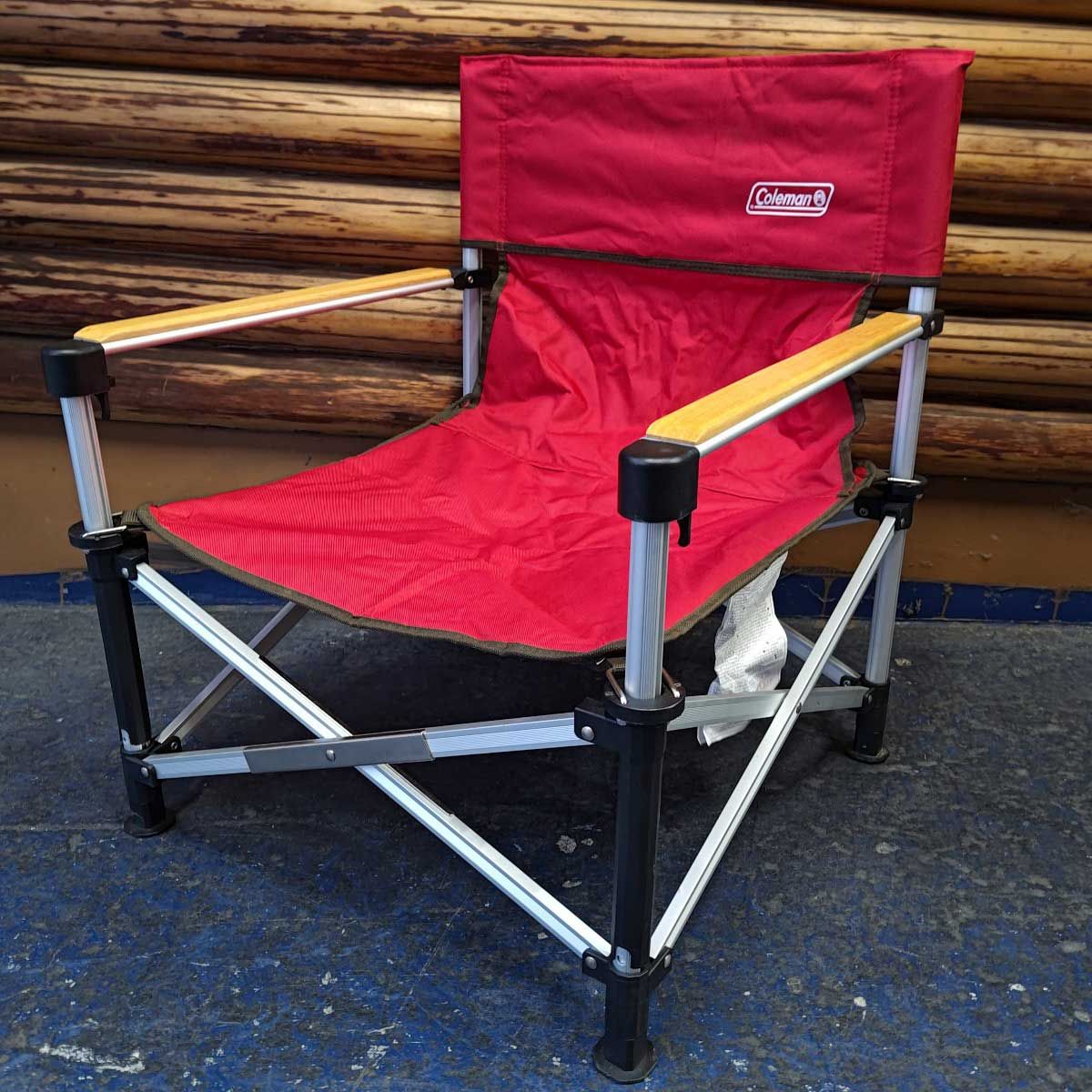 Coleman コールマン ツーウェイキャプテンチェア(レッド) 2脚セット