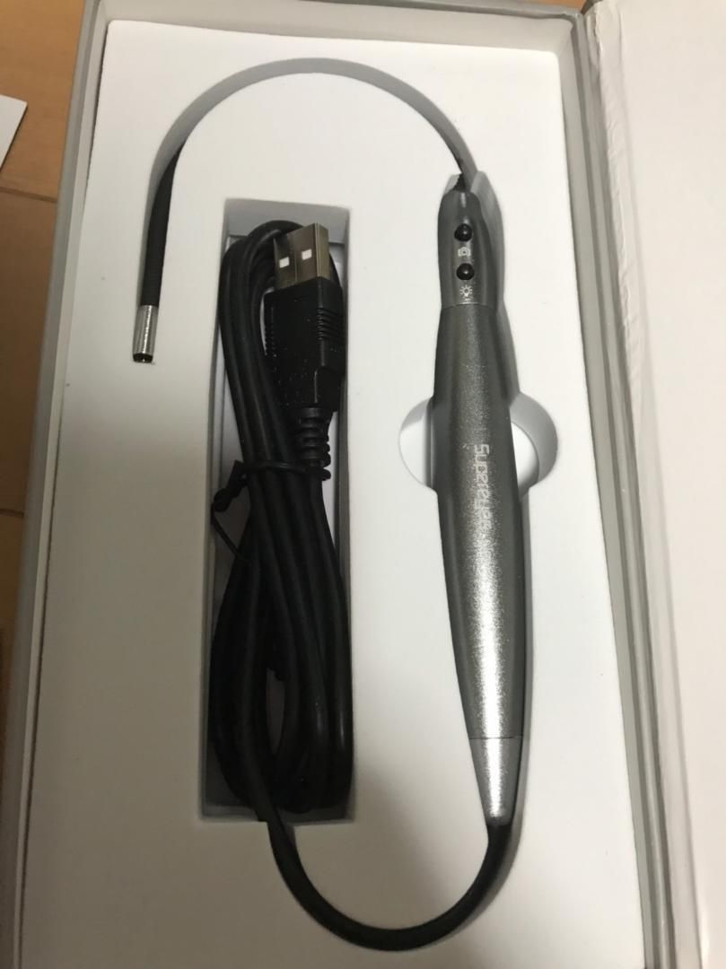 スーパーアイズ  Y001 5mm  デジタル顕微鏡、オトスコープ LED付 スーパーアイズ Y001 5mm デジタル顕微鏡、オトスコープ LED付