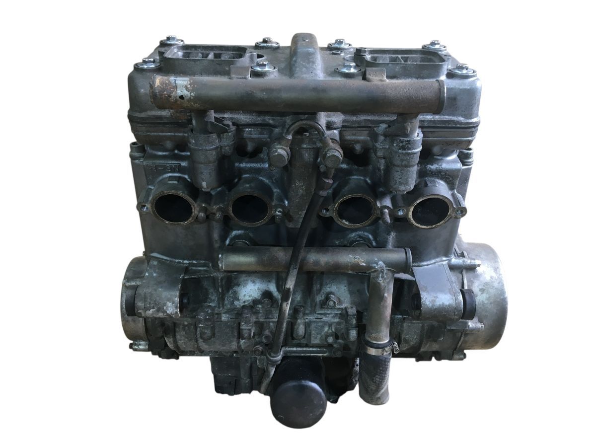 かり出品 Kawasaki ZZR400 ZX400N 実動 エンジン レストア 組み換え 流用