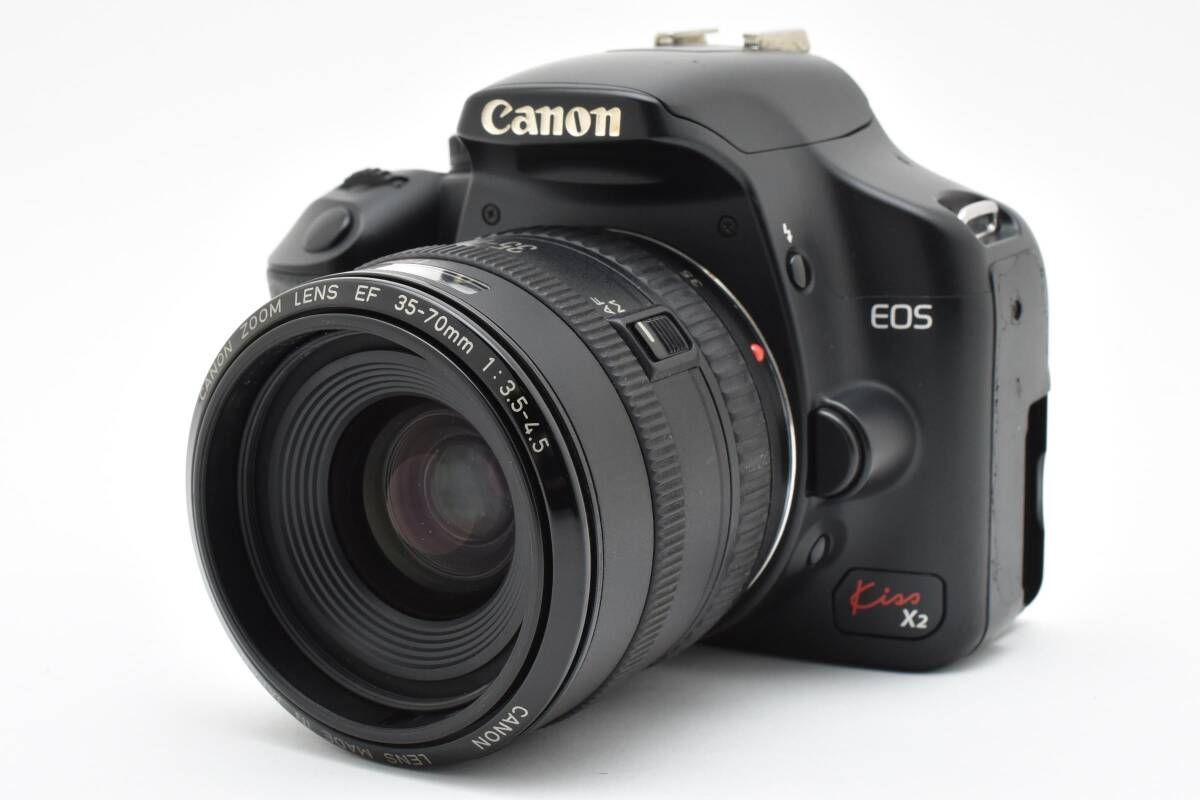 ☆キヤノン Canon EOS Kiss X2 + EF 35-70mm F3.5-4.5 レンズセット☆