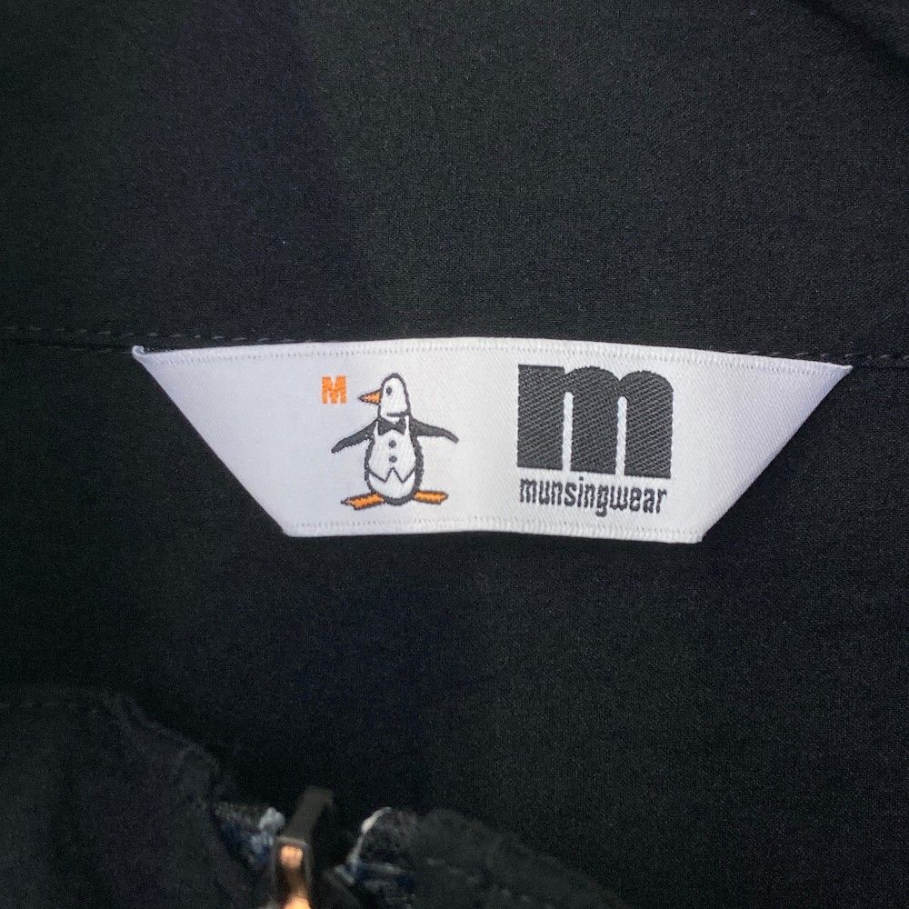 サイズ：M MUNSING WEAR マンシングウェア ジップ ナイロン