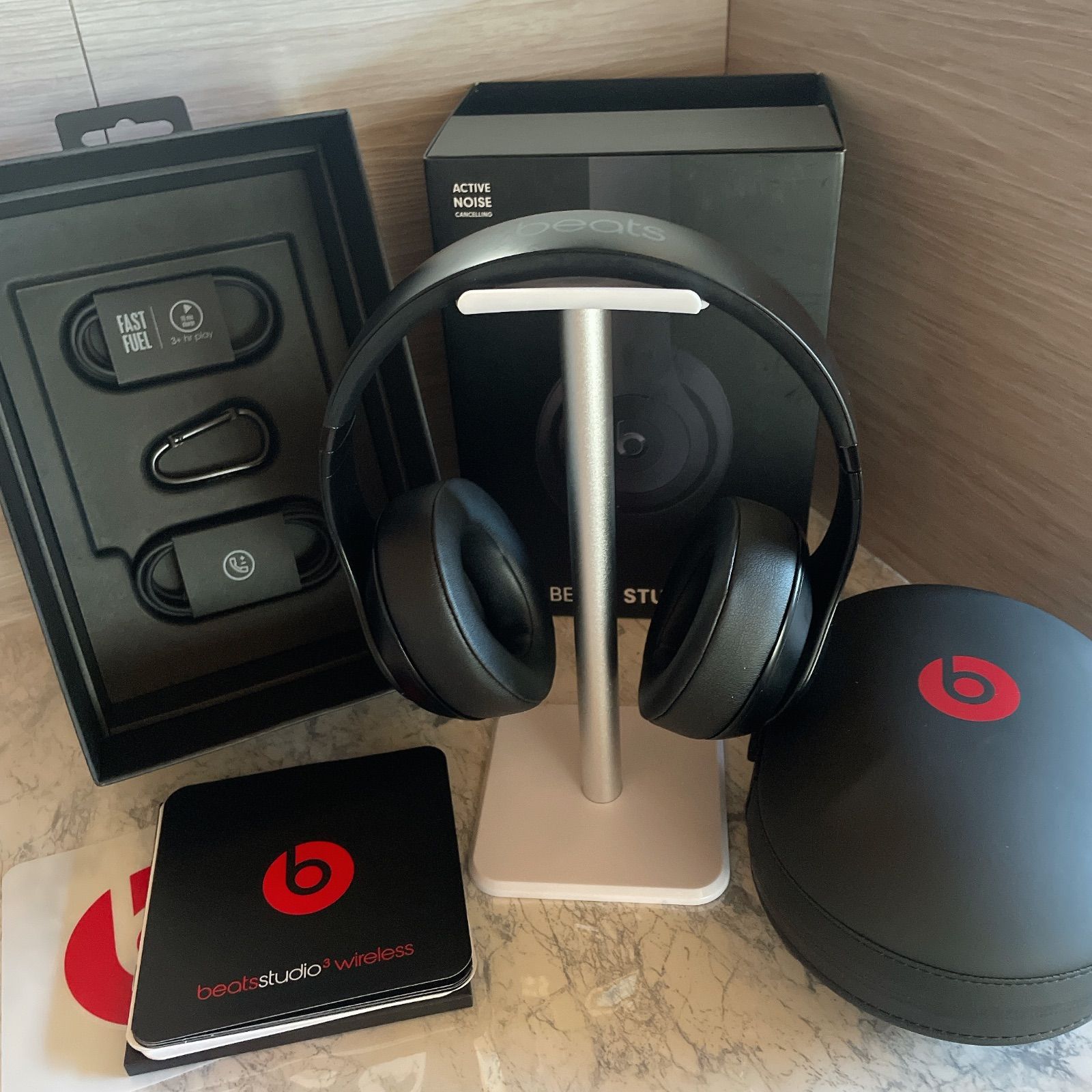 完品⭐︎ BEATS STUDIO3 WIRELESS マットブラック ノイズ