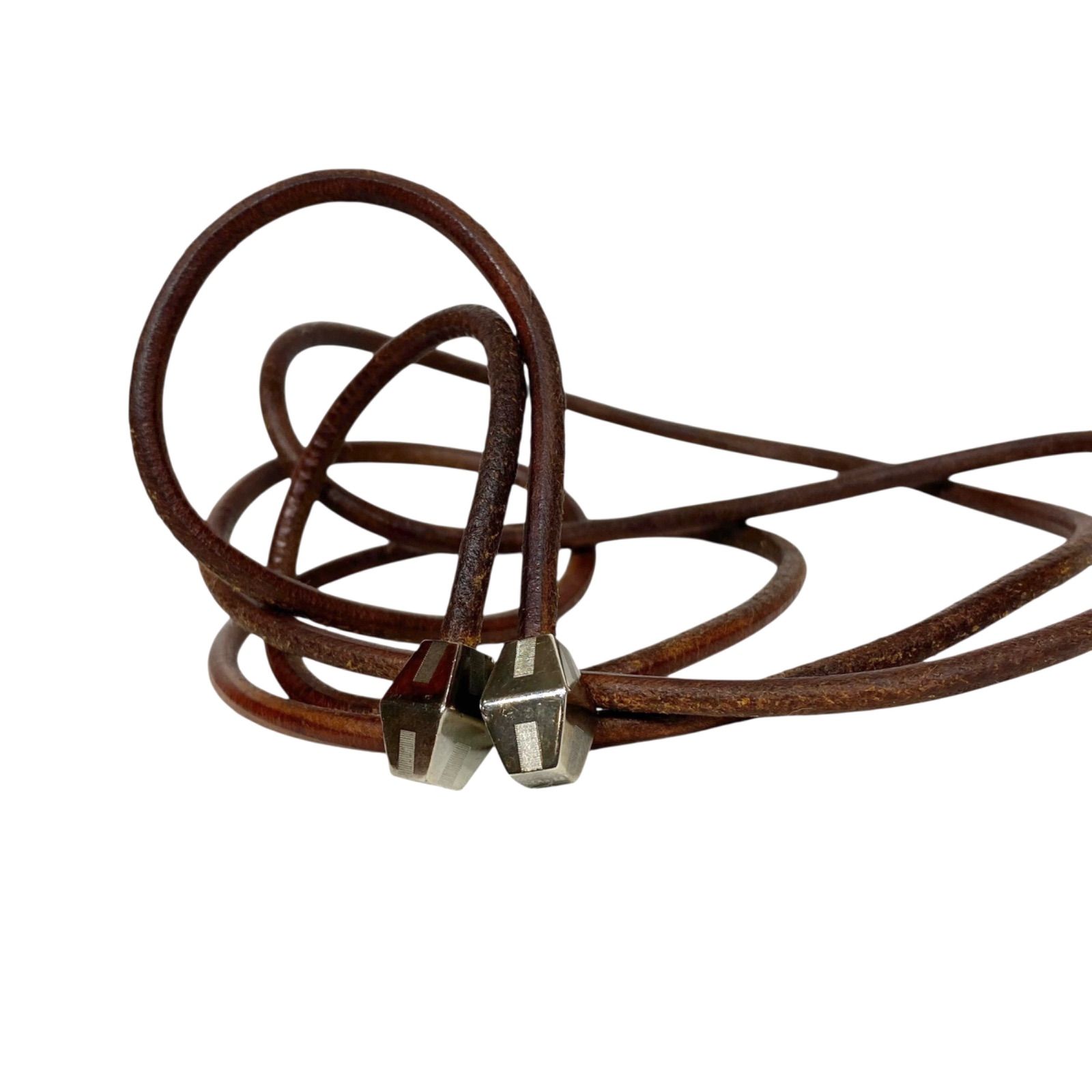 【美品】HERMES レザーネックレス チョーカー ラニエール 革紐 楽天市場】□新品□未使用□ HERMES エルメス ラニエール レザー