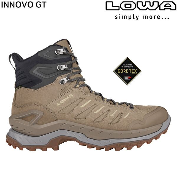 ローバー LOWA トレッキングシューズ イノボ GT デューン グレー 登山靴