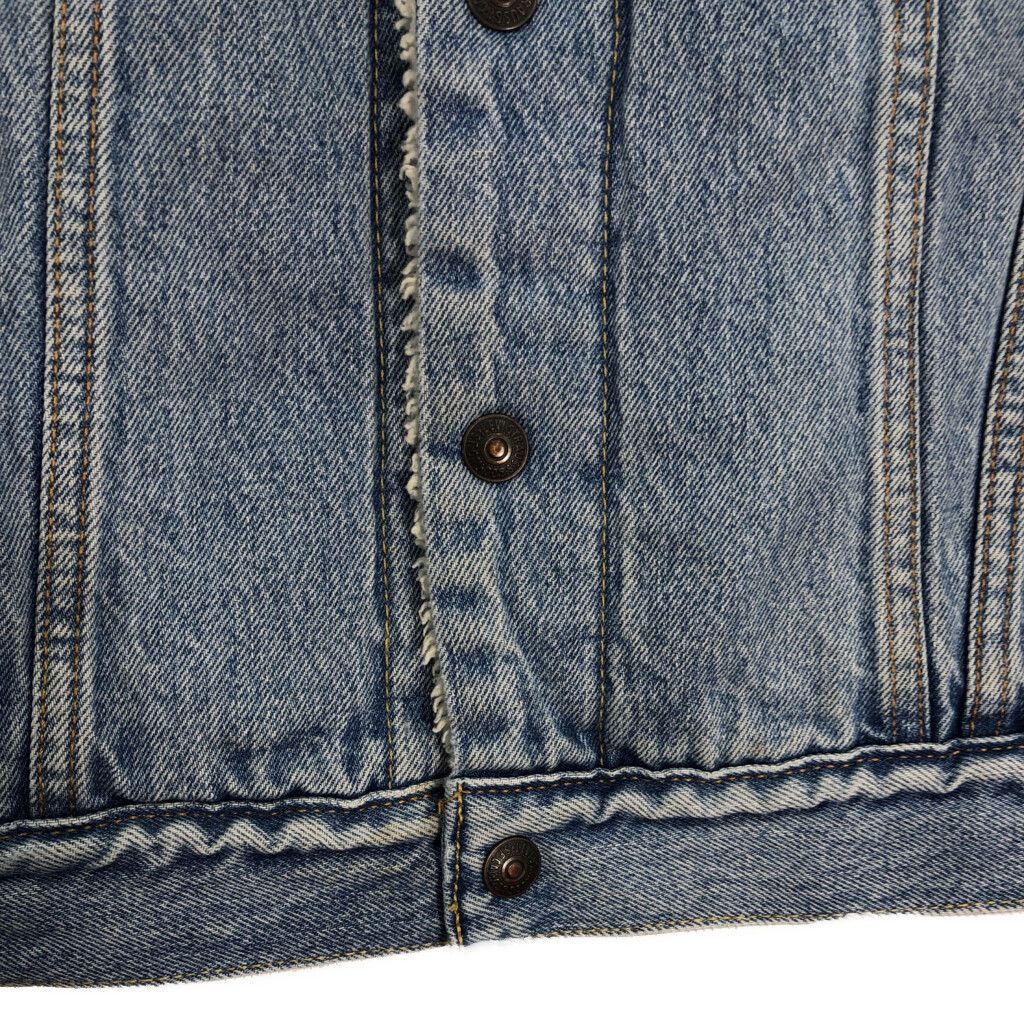 Levi's リーバイス デニムボアジャケット ブルー (メンズ S) 中古 古着