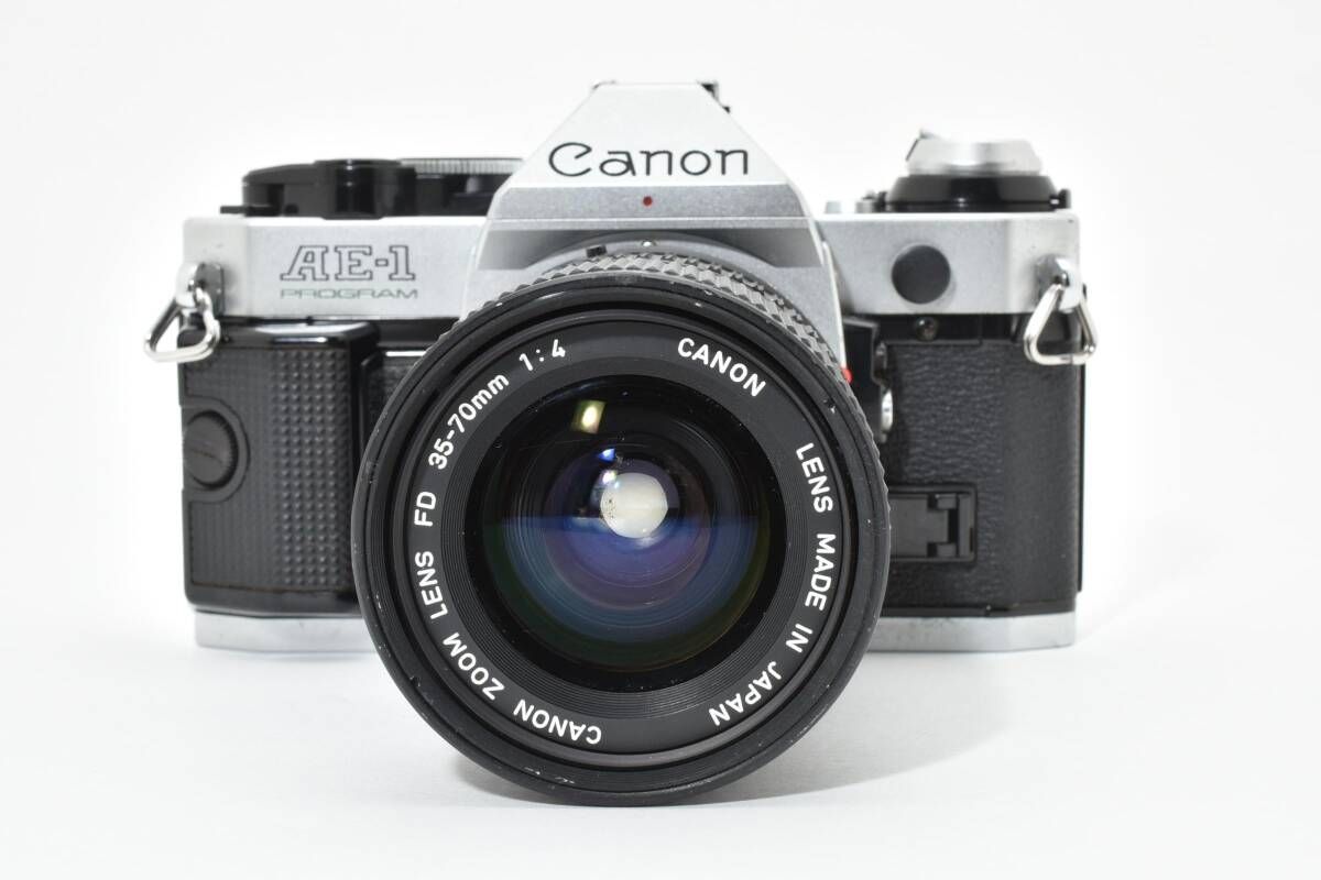キヤノン Canon AE 1 PROGRAM ボディ FD 35 70 mm F 4 T 2＃4729