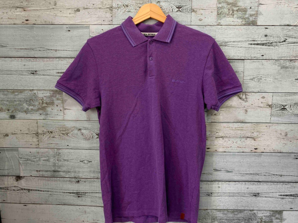 新品未使用 Ben Sherman ベンシャーマン 総柄ポロシャツ ben0059310ginger.jpg