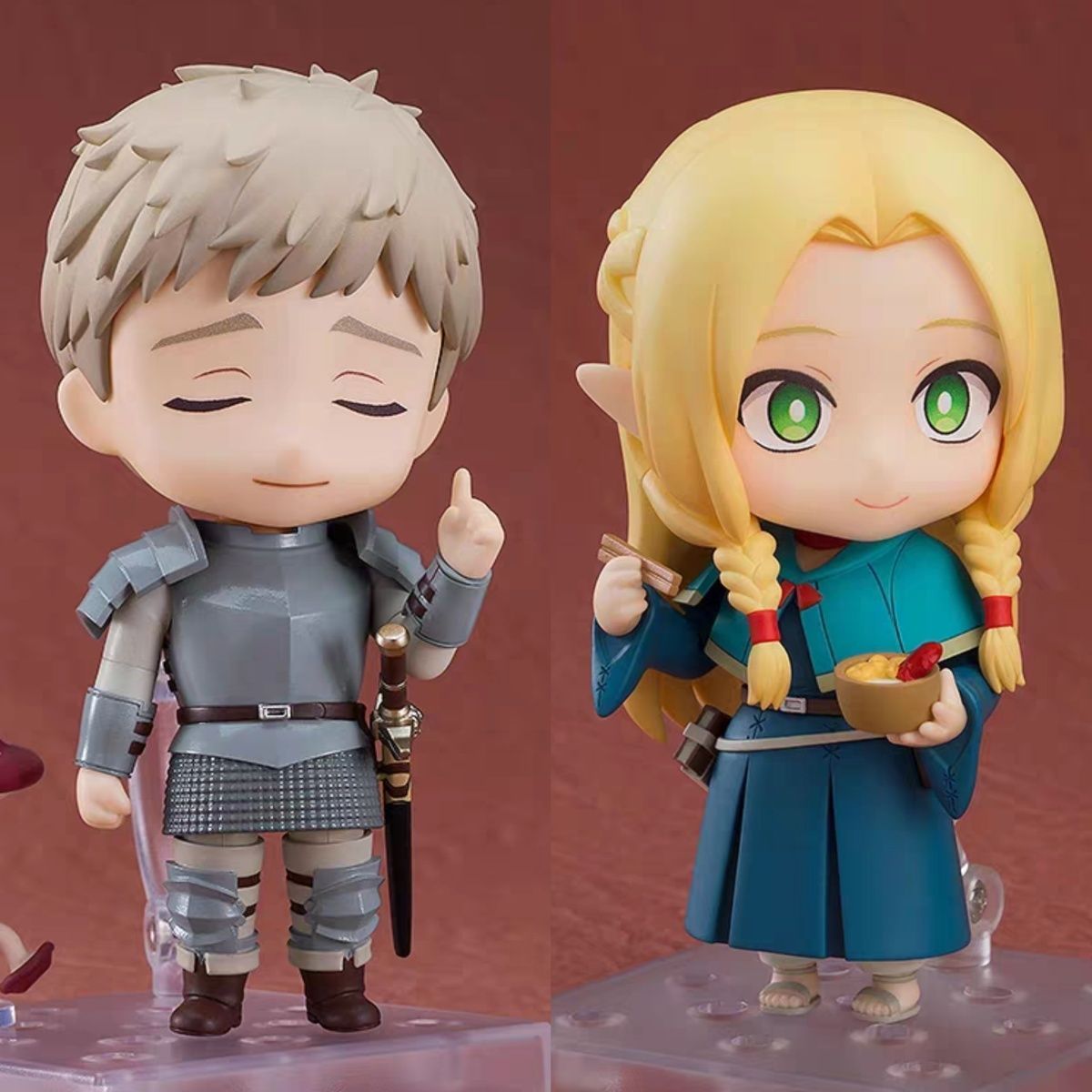 新品未使用 ねんどろいど ダンジョン飯 ライオス 2375とマルシル 2385 
