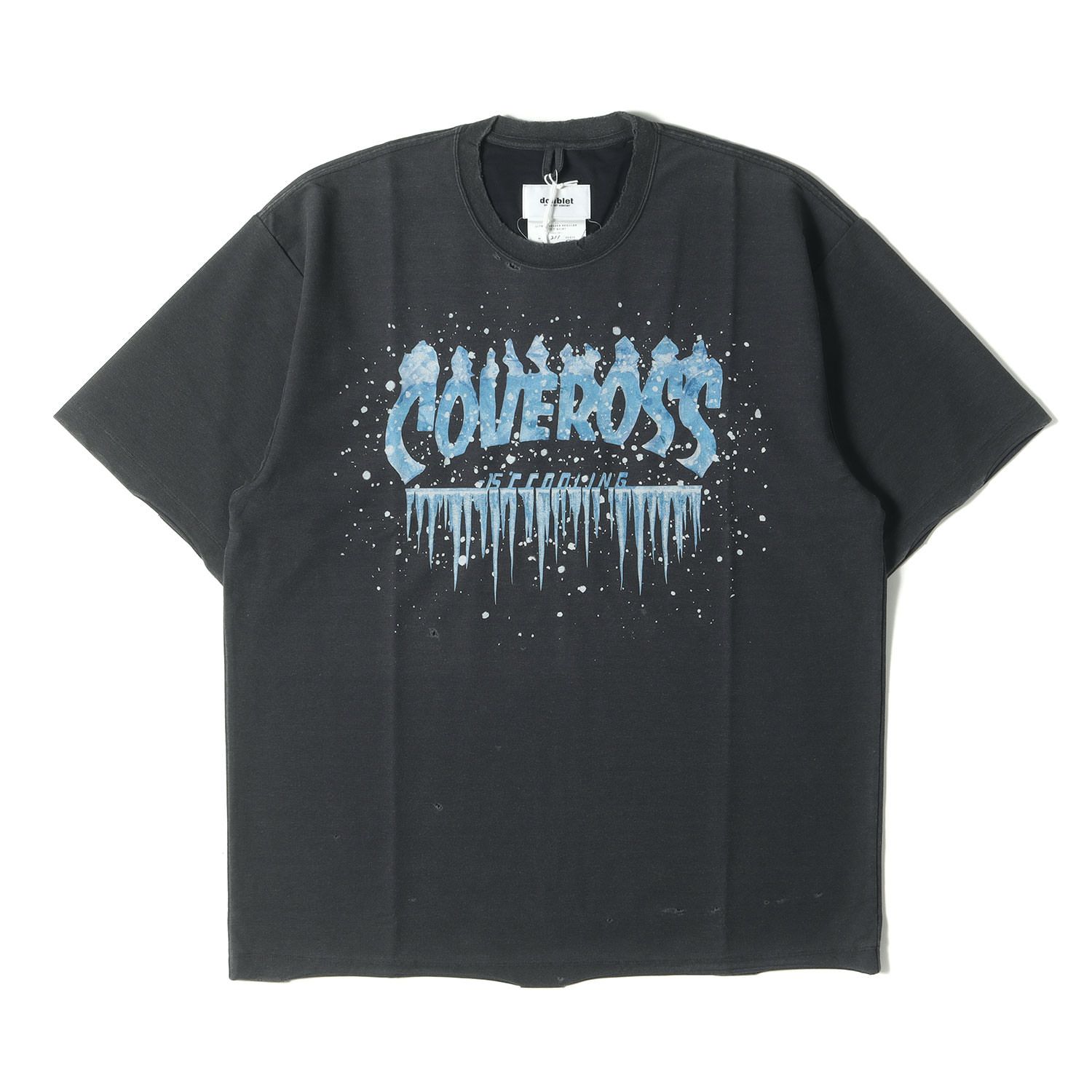 新品】doublet ダブレット Tシャツ サイズ:M / 25SS ヴィンテージ加工 