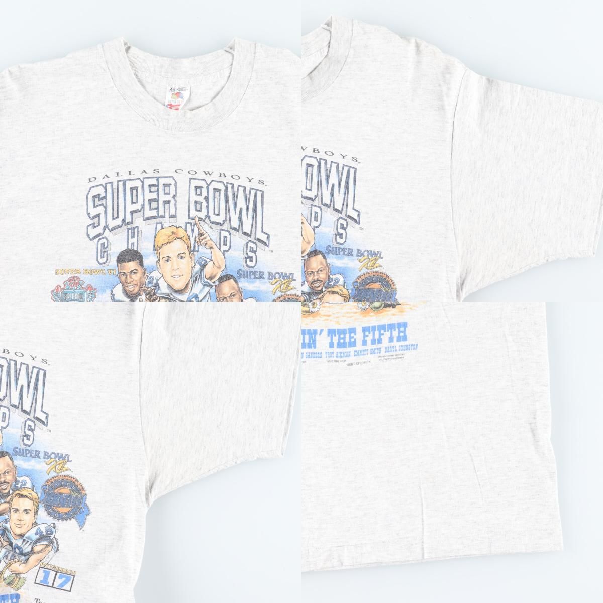 90s USA製 フルーツオブザルーム NFL XXVI ブラック スウェット 古着 90\u0027s⁄90年代 フルーツオブザルーム FRUIT OF THE LOOM USA製