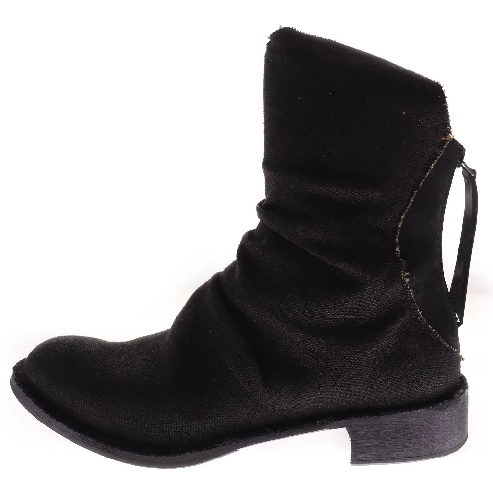 【さらに値下げ】超美品　ヨウジヤマモト　レディースブーツ　ブラック　サイズ37 2025年最新】Yohji Yamamoto レディース ブーツの人気アイテム - メルカリ