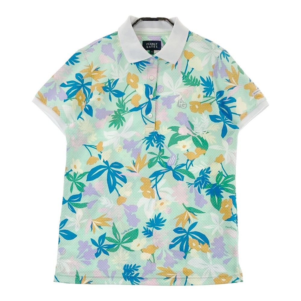 新品　パーリーゲイツ　ポロシャツ　サイズ1 サイズ：1 PEARLY GATES パーリーゲイツ 2023年モデル 半袖 ポロシャツ