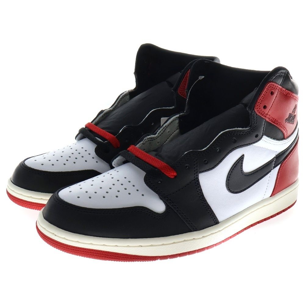 NIKE (ナイキ) AIR JORDAN 1 RETRO HIGH OG BLACK TOE エア NIKE (ナイキ) AIR JORDAN 1 RETRO HIGH OG BLACK TOE エア