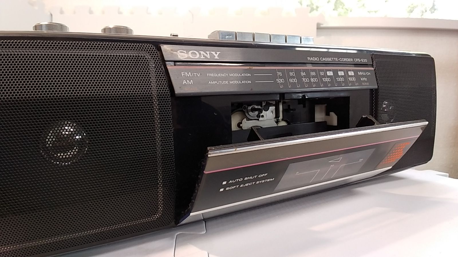 SONY ラジカセCFS-E20 レトロ - メルカリ