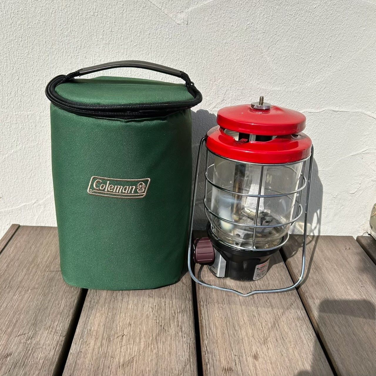 Coleman コールマンノーススター　monroコラボ　ガスセット　中古品 Coleman(コールマン)×Monro(モンロ)のコラボ！おしゃれになった