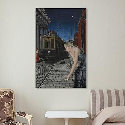 ポール・デルヴォー『信頼』リトグラフ【真作保証】 絵画 ポール・デルヴォー『信頼』リトグラフ【真作保証】 絵画の通販