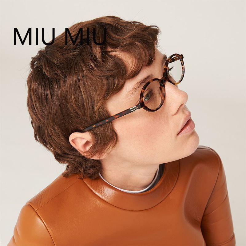 miumiu 眼鏡 SMU04Z ブラウンべっ甲参考価格約55000円
