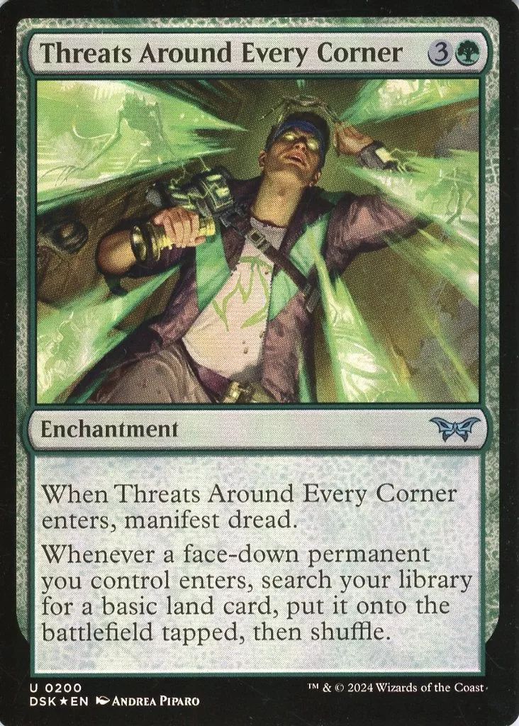 中古】マジックザギャザリング 0200[U]：【DSK】【FOIL】Threats