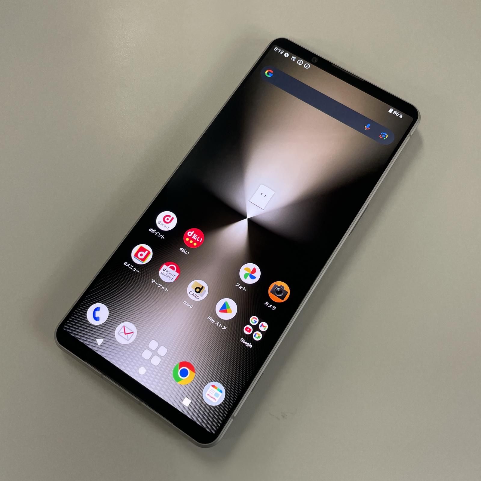 docomo Xperia 1 VI SO-51E プラチナシルバー