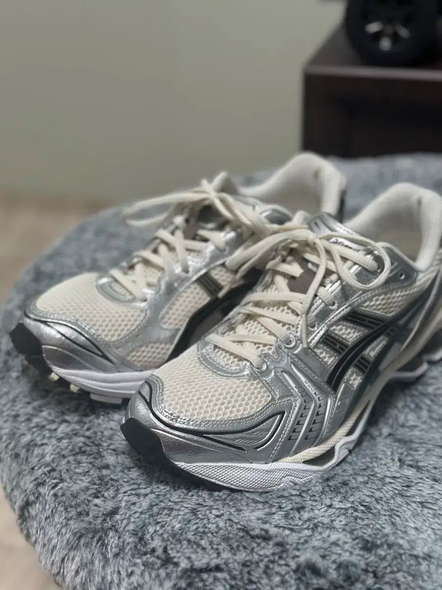 Asics(アシックス) ゲル ゲル カヤノ 14 クリーム 黒