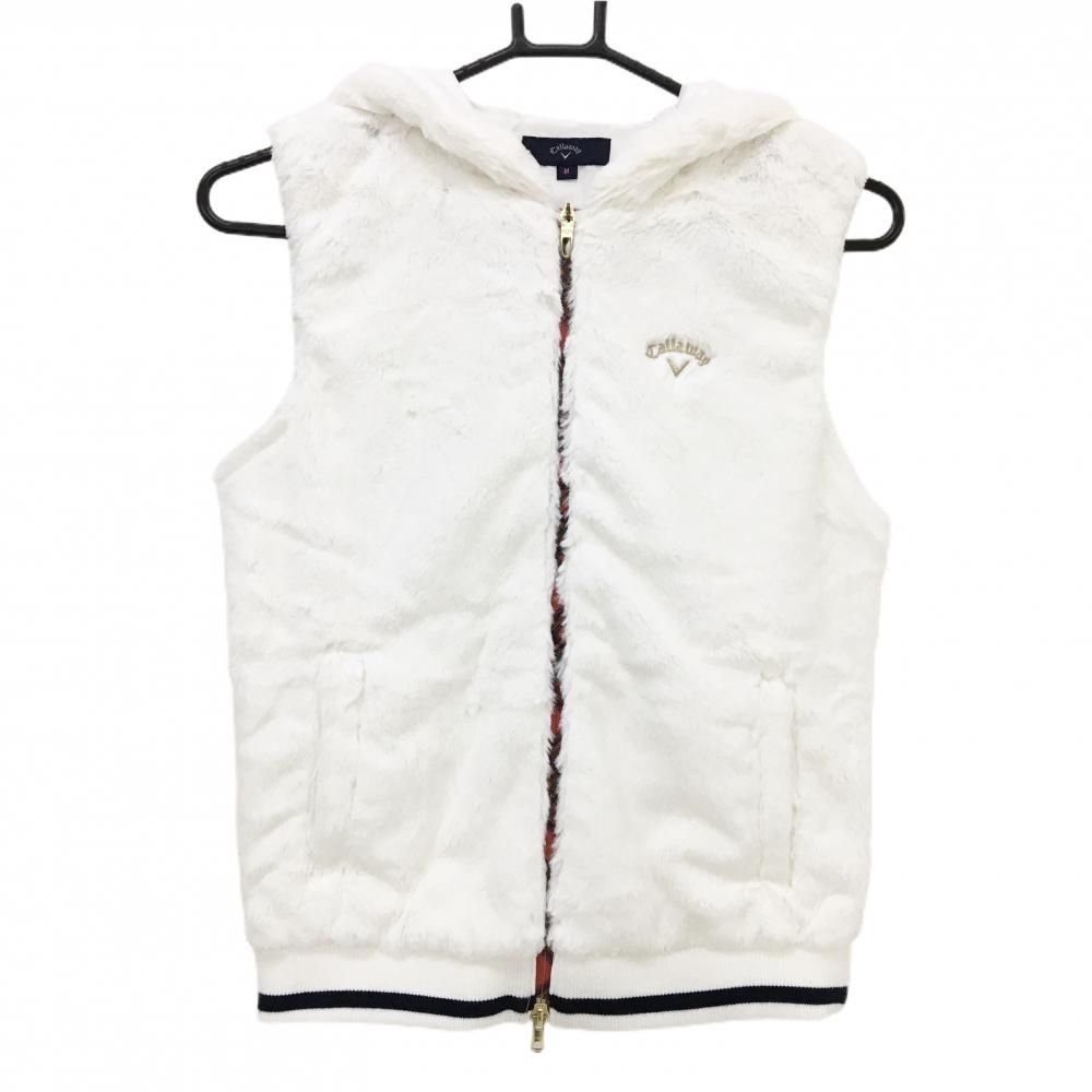 Callaway フード付きファーベスト ショップ Callaway フード付きファー