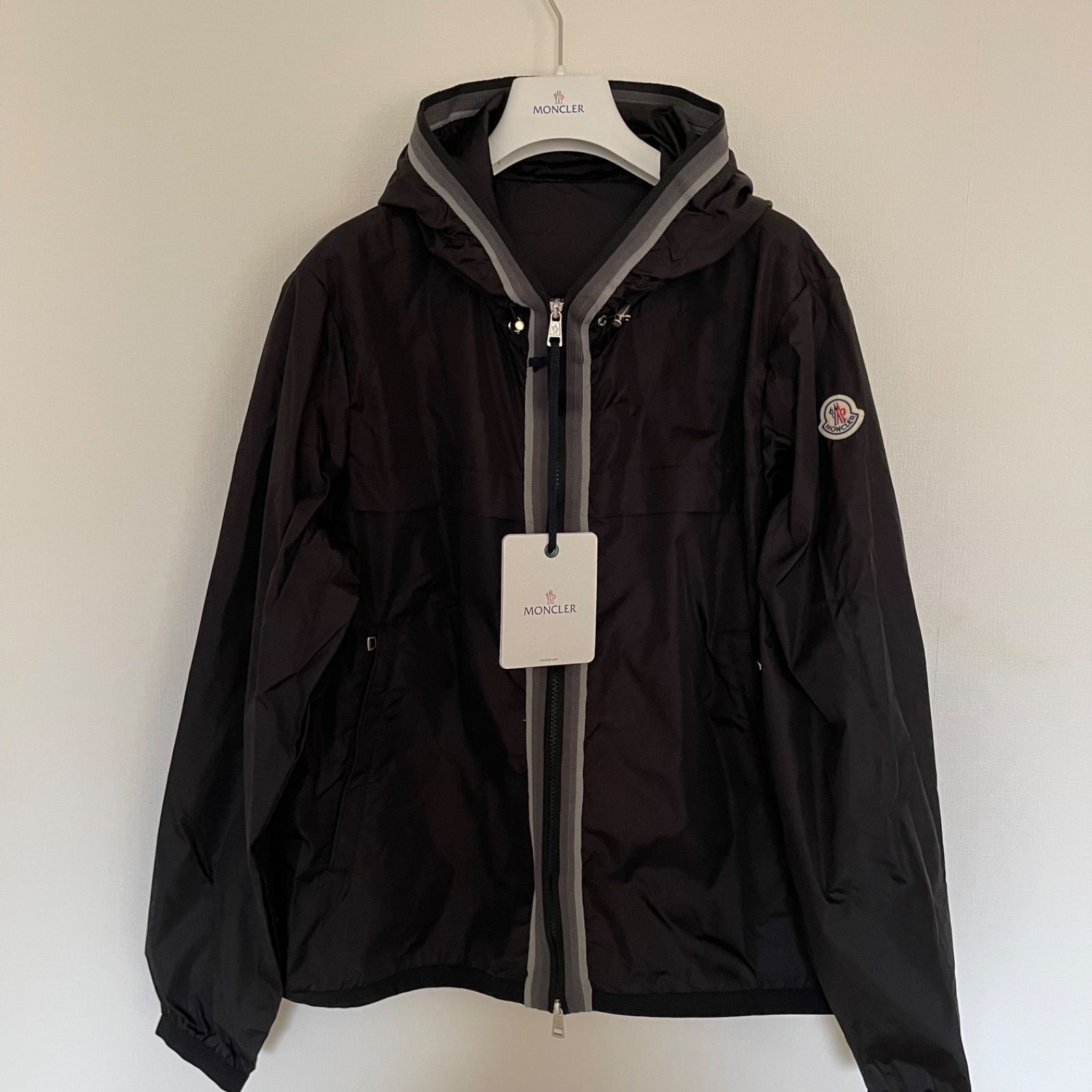 サイズ1 Moncler Anton Black モンクレール ライトジャケット - ブランド別